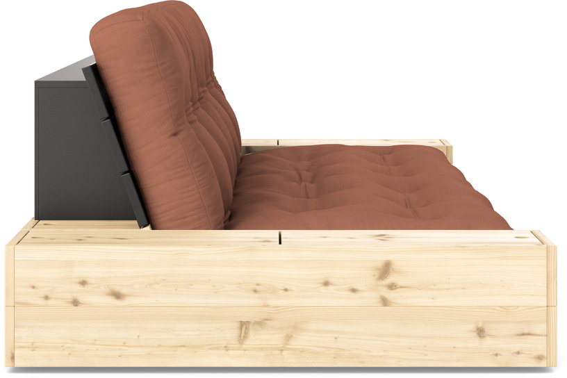 canape-convertible-avec-rangement-en-pin-dossier-noir-et-matelas-argile-brun-base-karup-design-2