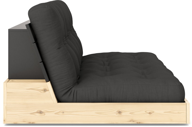 canape-convertible-en-pin-laque-dossier-noir-et-matelas-gris-fonce-196x110x72-cm-base-karup-design-2