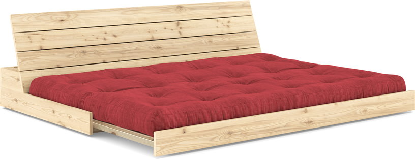 canape-convertible-en-pin-naturel-laque-et-matelas-rouge-rubis-196x110x72-cm-base-karup-design-3