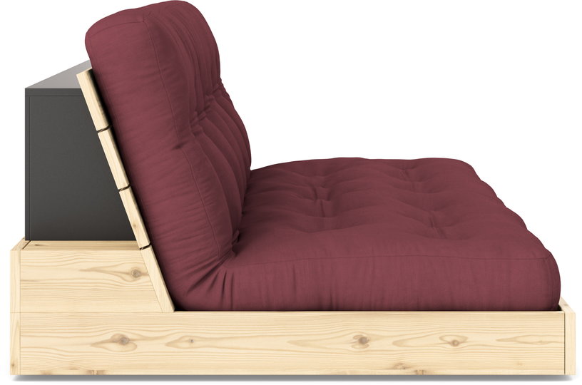 canape-convertible-en-pin-naturel-laque-et-matelas-bordeaux-196x110x72-cm-base-karup-design-2