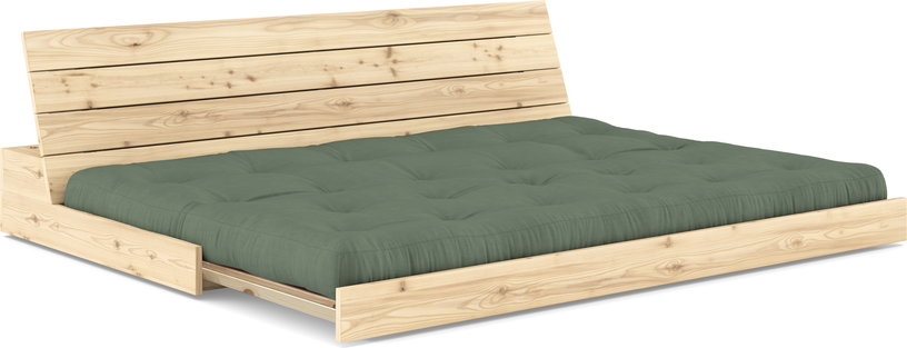 canape-convertible-en-pin-naturel-laque-et-matelas-vert-olive-196x110x72-cm-base-karup-design-3