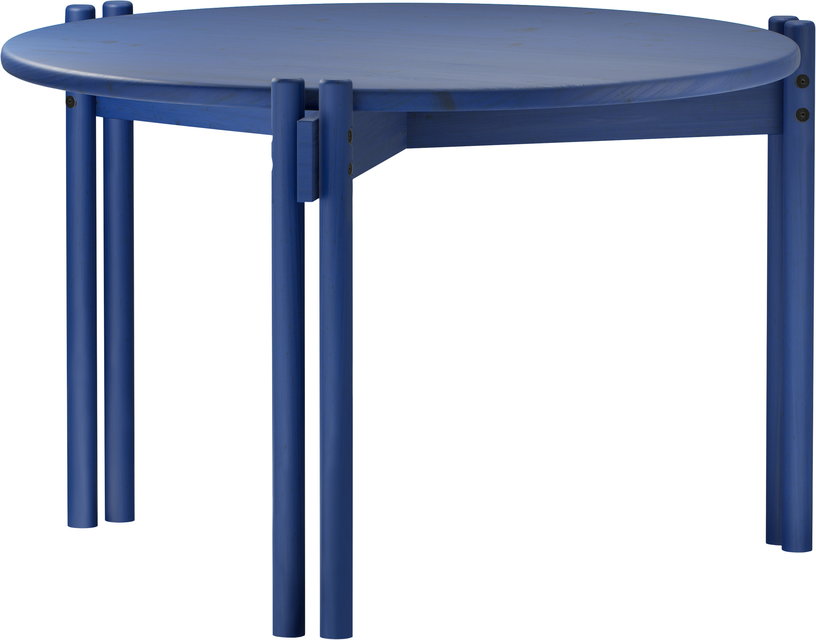 table-basse-ronde-en-pin-bleu-cobalt-60x40cm-sticks-karup-design-2