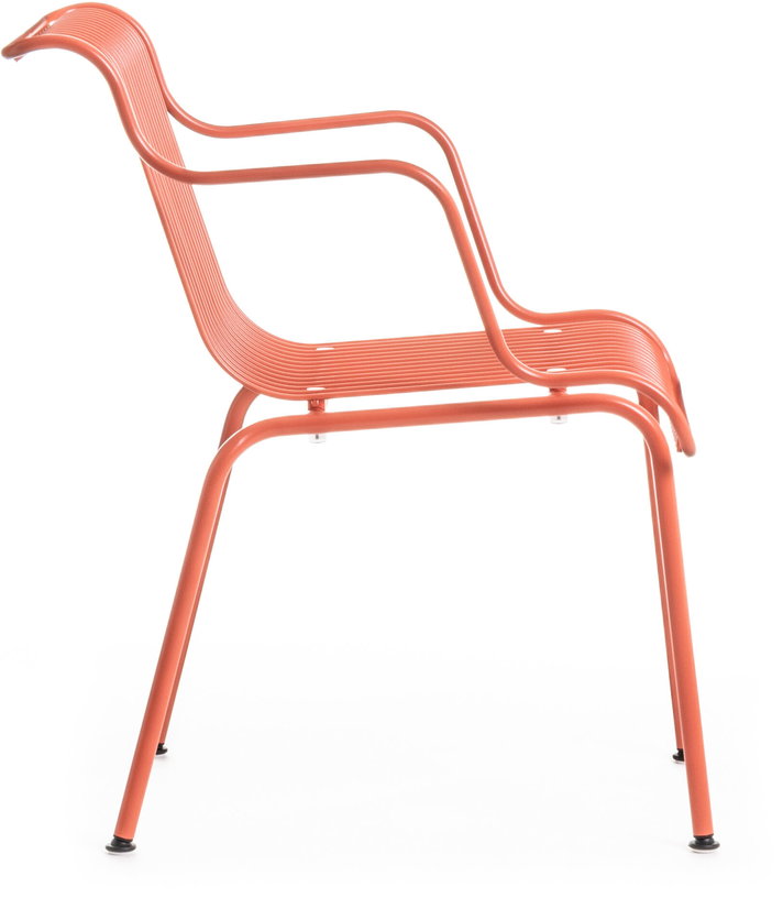 chaise-d-exterieur-a-accoudoirs-en-acier-orange-south-magis-2
