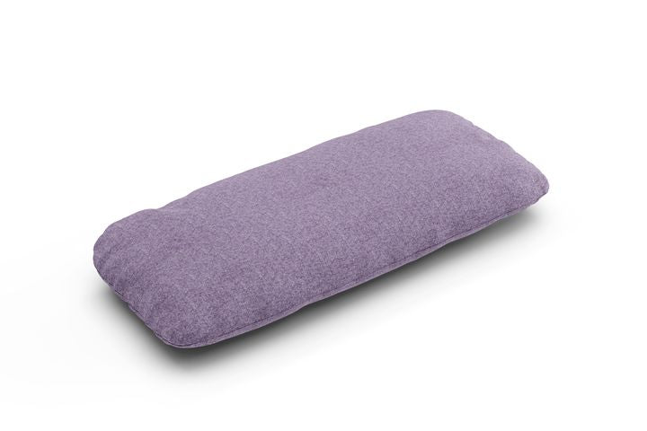 Kissen aus Dama-Gewebe Flieder 60x30cm Curt - Ambivalenz