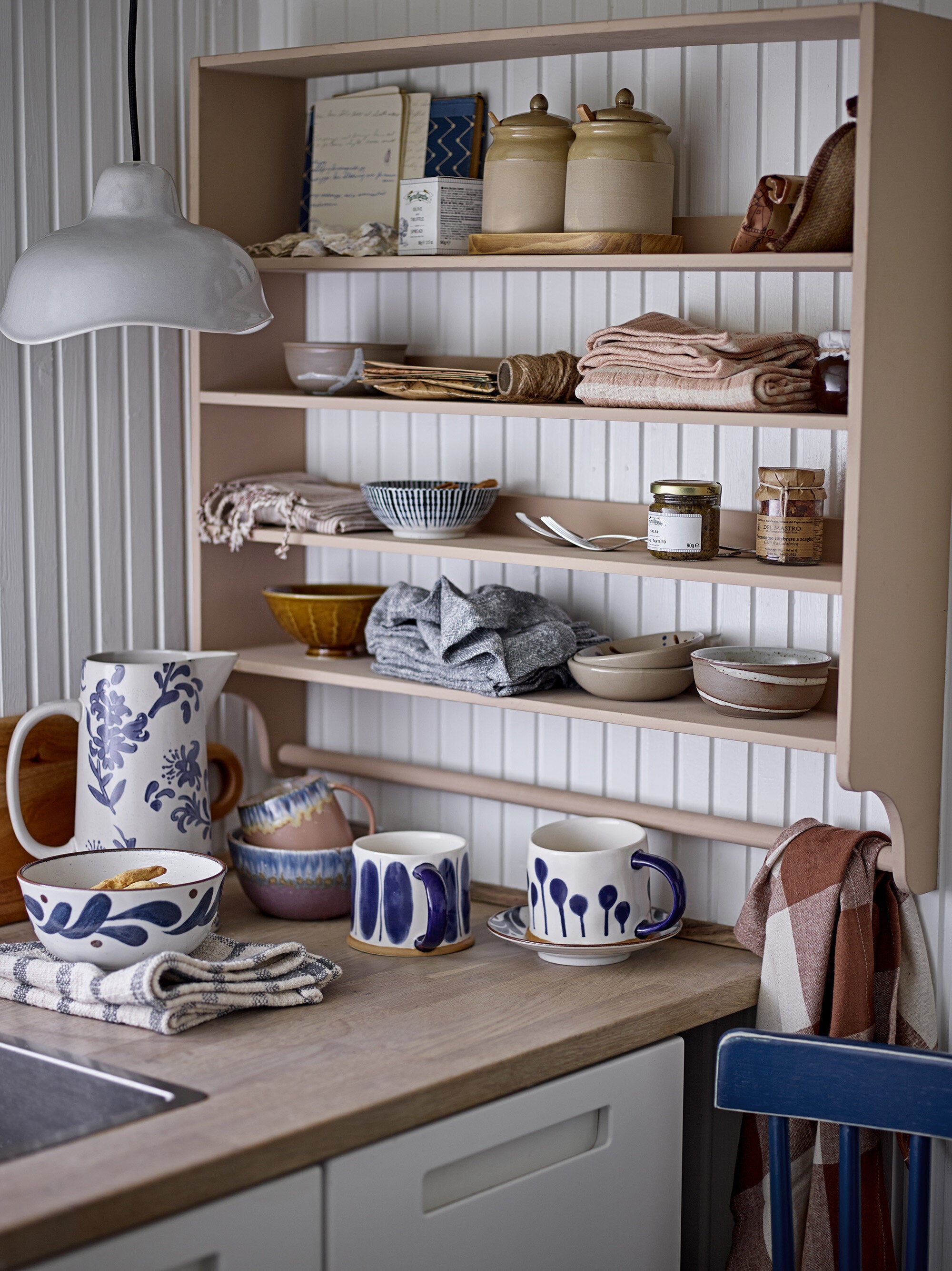 Mug Linora Bleu Grès - Bloomingville — 330001.jpg