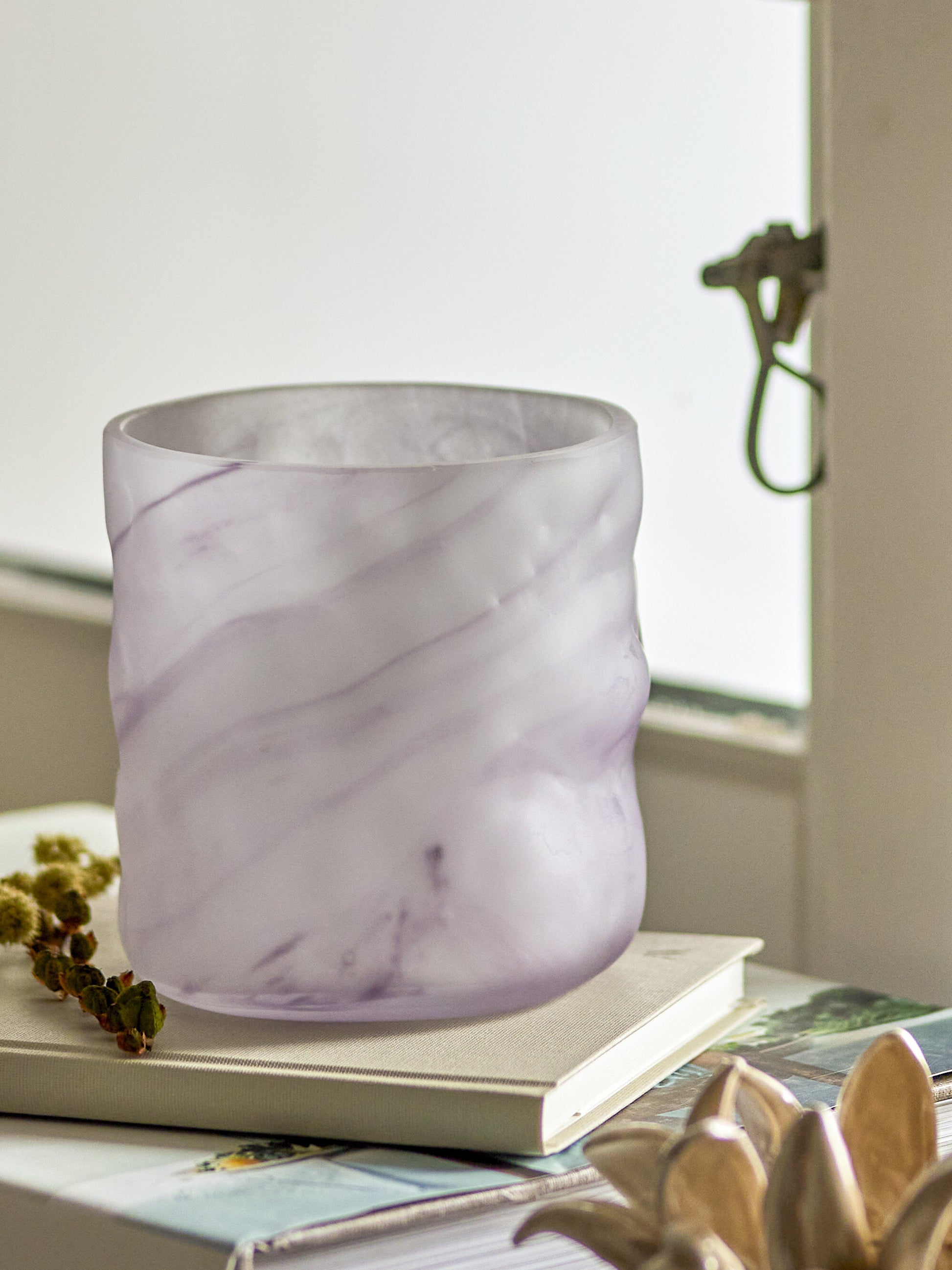 Moore Votive Verre violet - Bloomingville — 330032.jpg