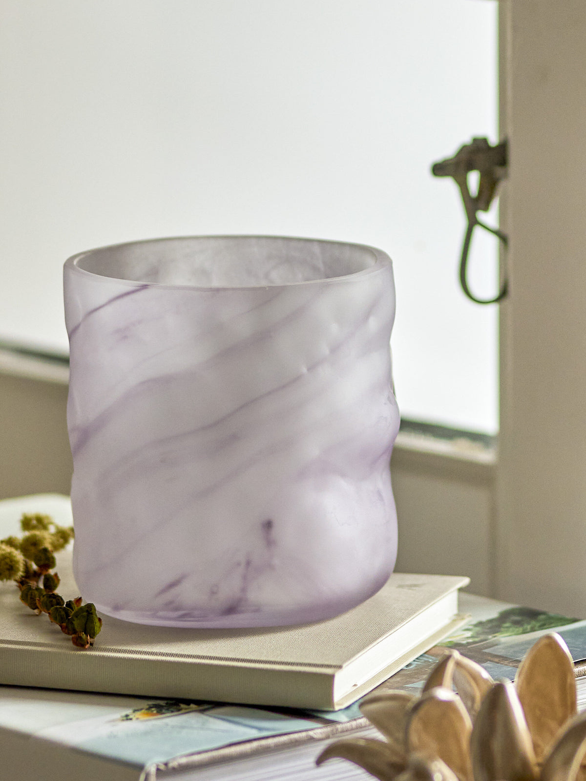 Moore Votive Verre violet - Bloomingville — 330032.jpg