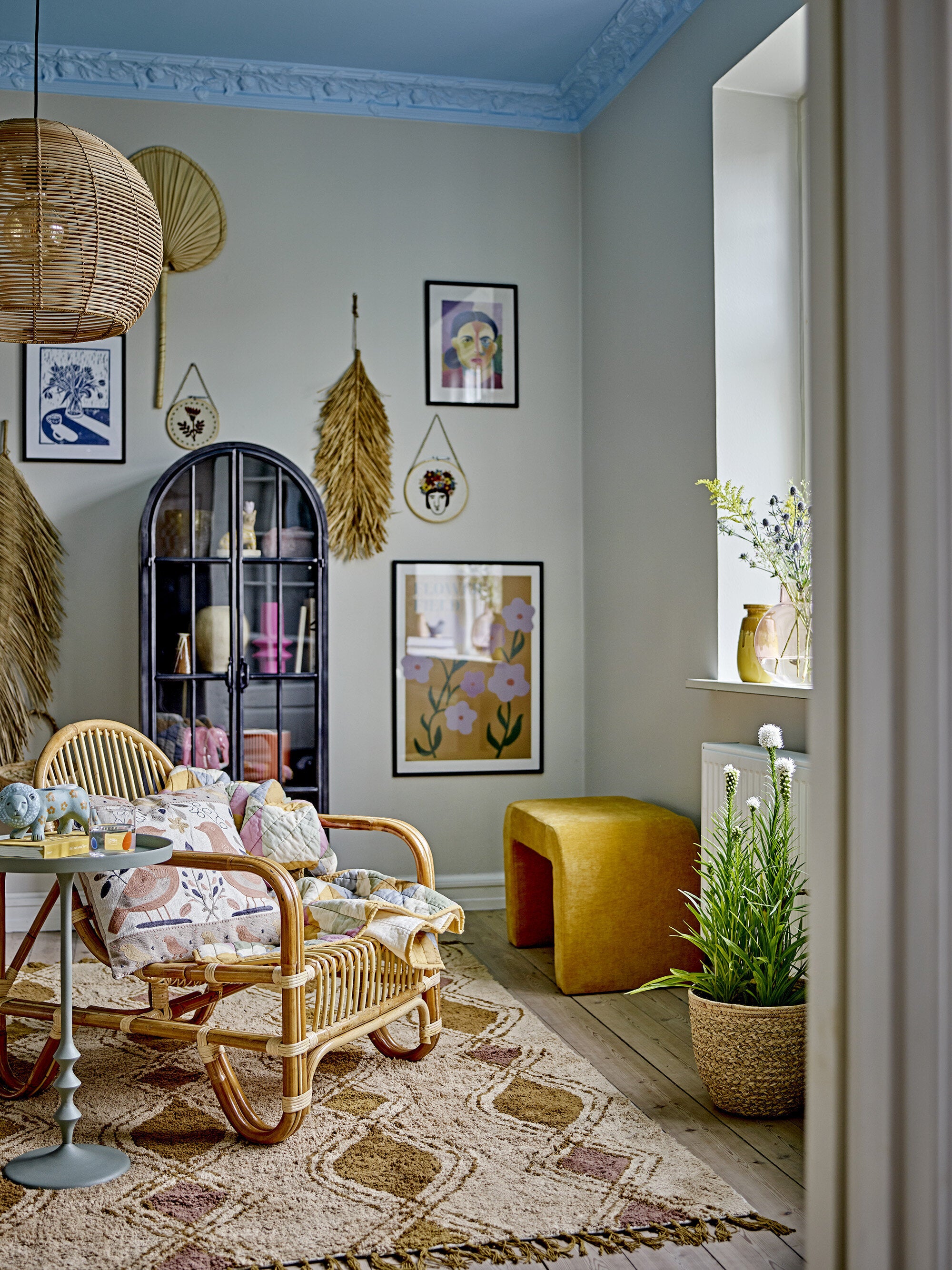 Chaise longue Baal Nature Rattan - Bloomingville — 330100.jpg