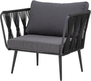 Pavone Chaise De Salon Noir Métal - Bloomingville — 330160.jpg