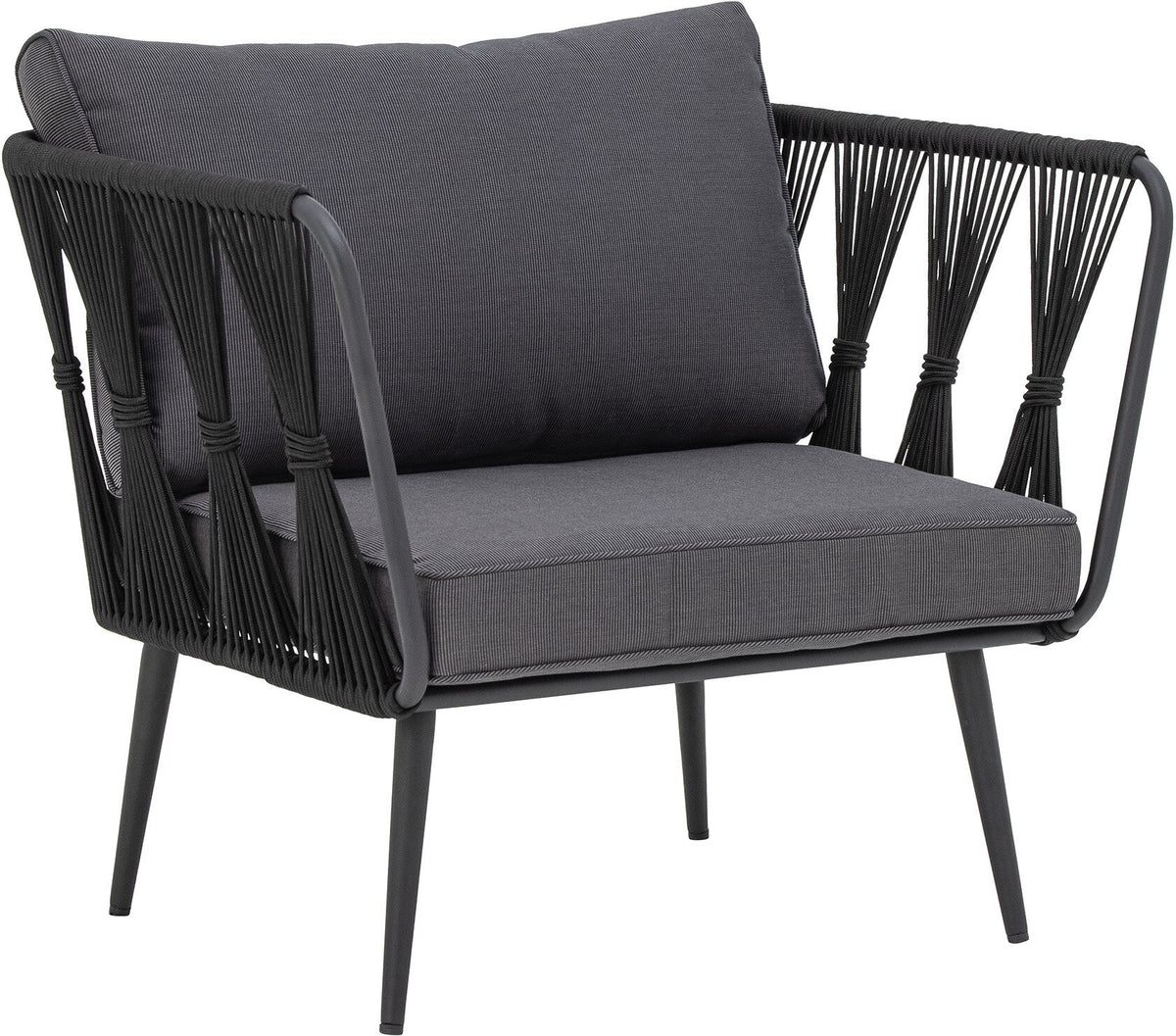 Pavone Chaise De Salon Noir Métal - Bloomingville — 330161.jpg