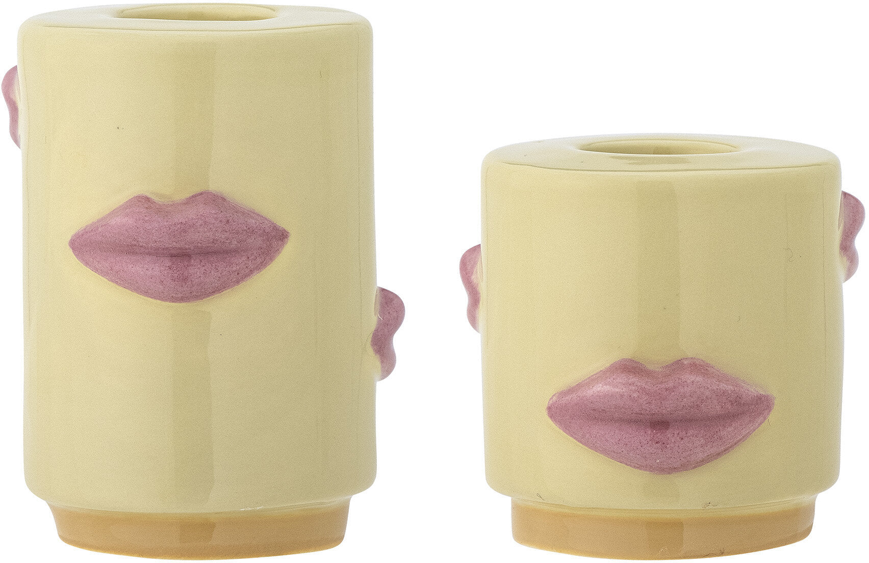 Bougeoir Sassy Grès jaune - Bloomingville — 330214.jpg