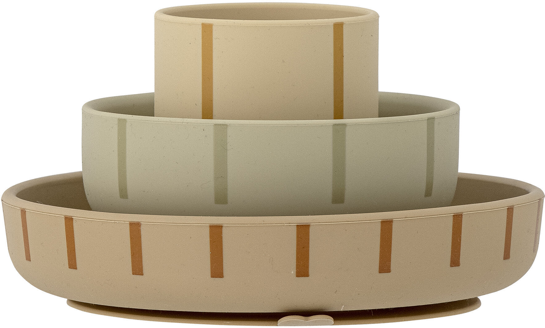 Service de table Levi Silicone vert - Bloomingville Mini — 330600.jpg