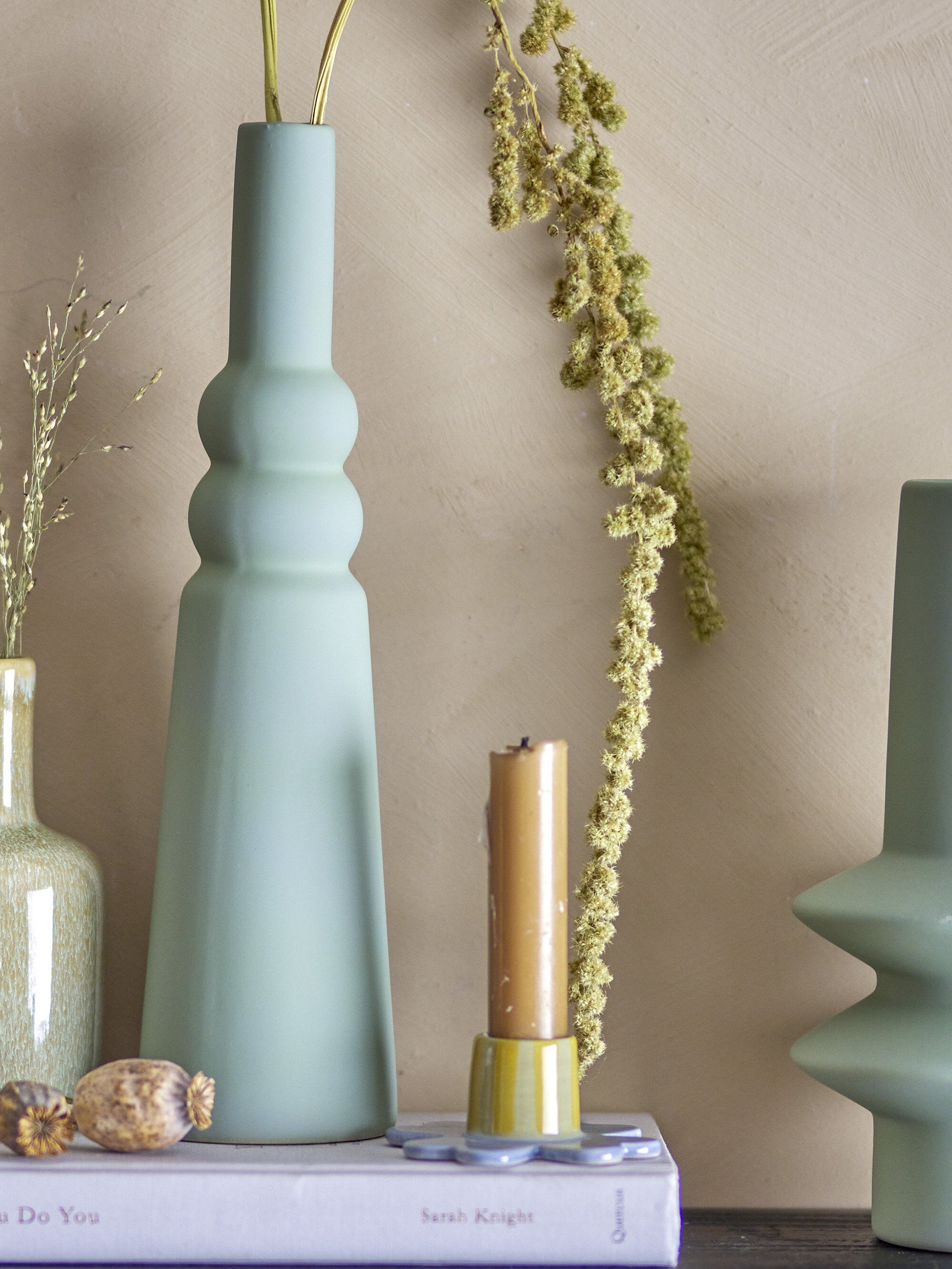 Isolde Vase Verte Grès - Bloomingville — 330623.jpg