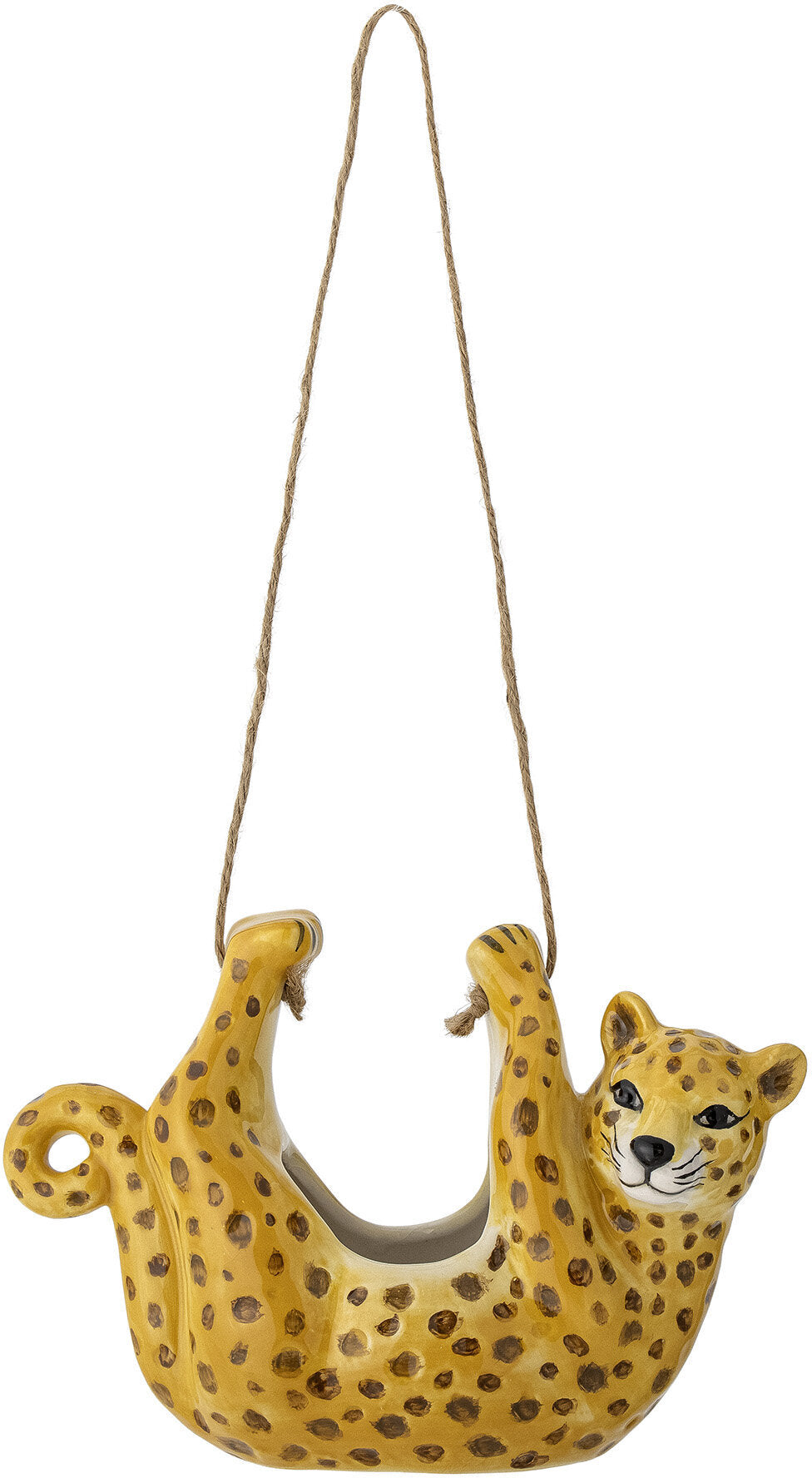 Roam Pot de fleurs suspendu Céramique jaune - Bloomingville Mini — 330853.jpg