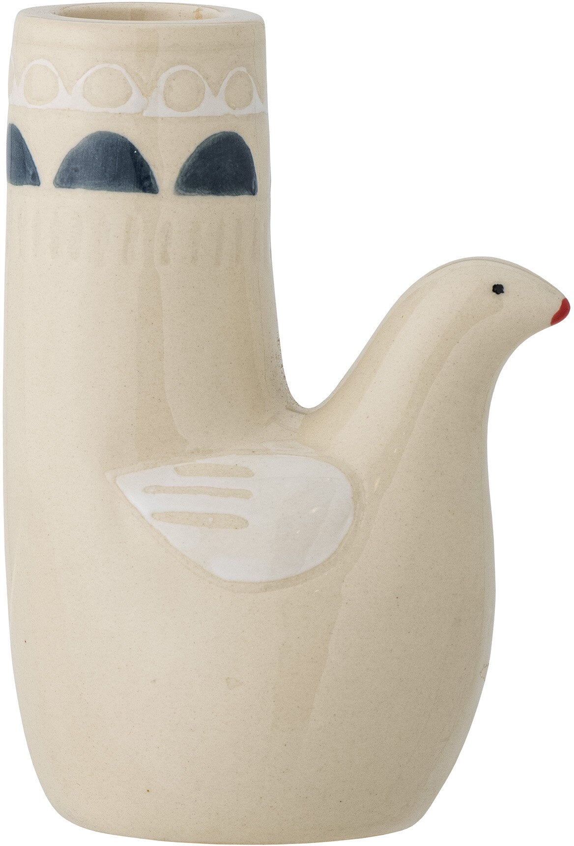 Bougeoir Trudy Grès Blanc - Bloomingville — 331027.jpg