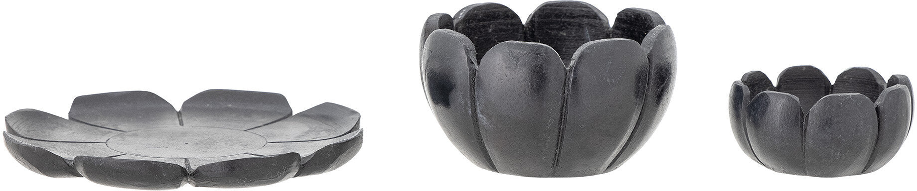 Bougie Votive Reiko Marbre Noir Bloomingville — 331034.jpg