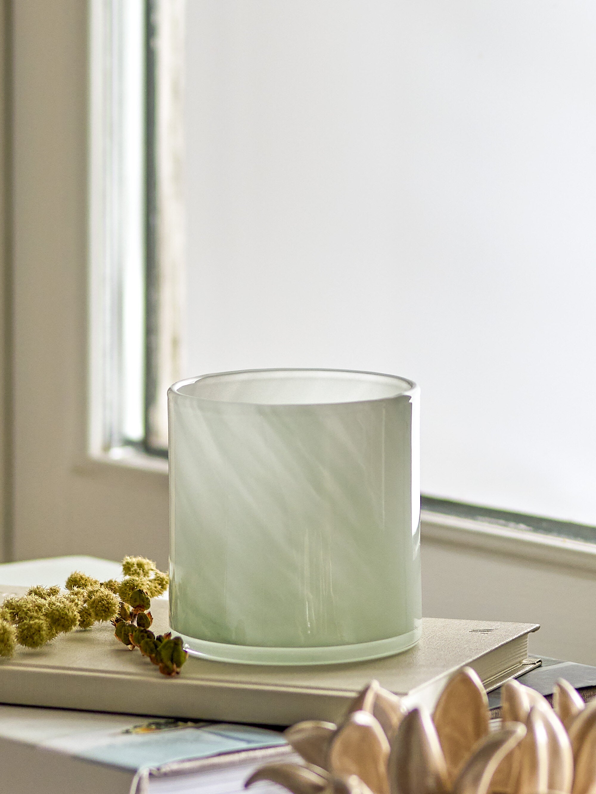 Sakkara Votive Verre Vert - Bloomingville — 331037.jpg