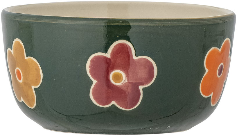 bol-en-gres-fleuri-vert-12cm-addy-bloomingville-mini-1