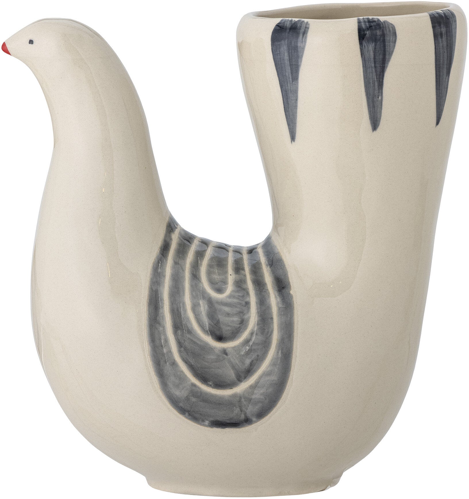 Vase Trudy Grès Blanc - Bloomingville — 331187.jpg