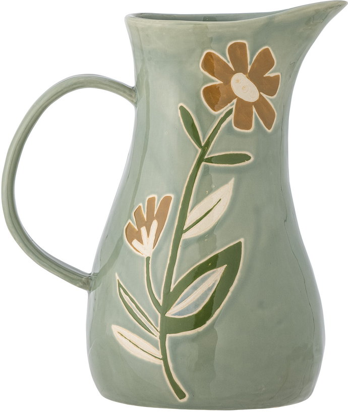 pichet-en-gres-fleuri-vert-tanger-bloomingville-1