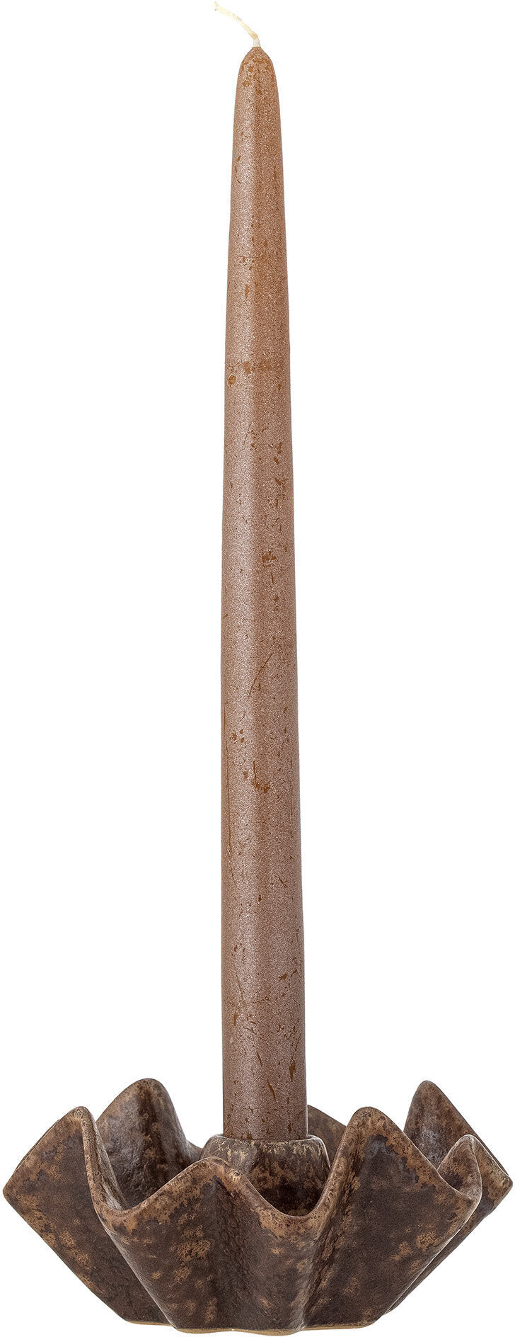Bougeoir Rameeza Grès marron - Bloomingville — 331367.jpg