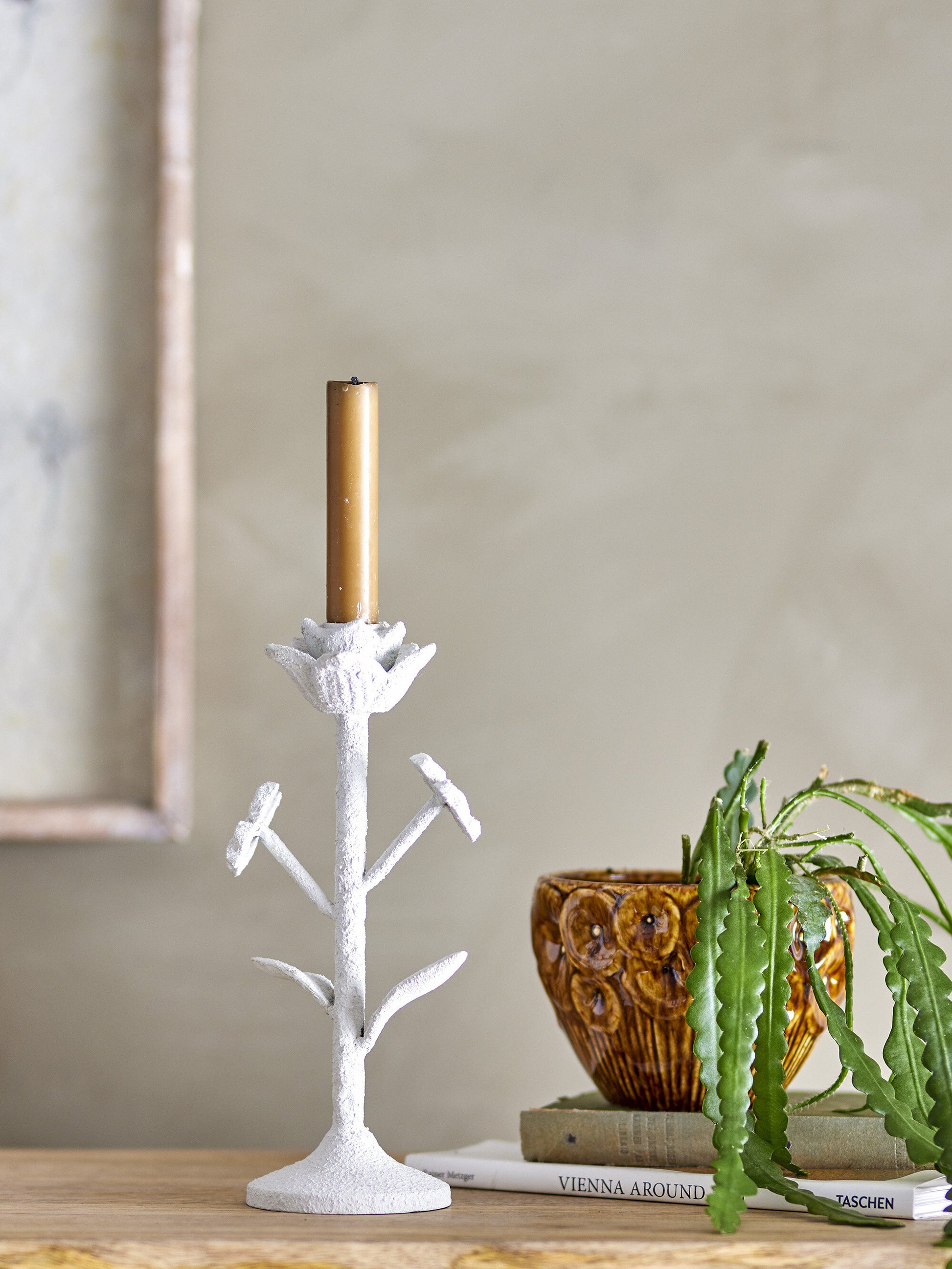 Bougeoir Ranin Blanc Fer - Bloomingville — 331385.jpg