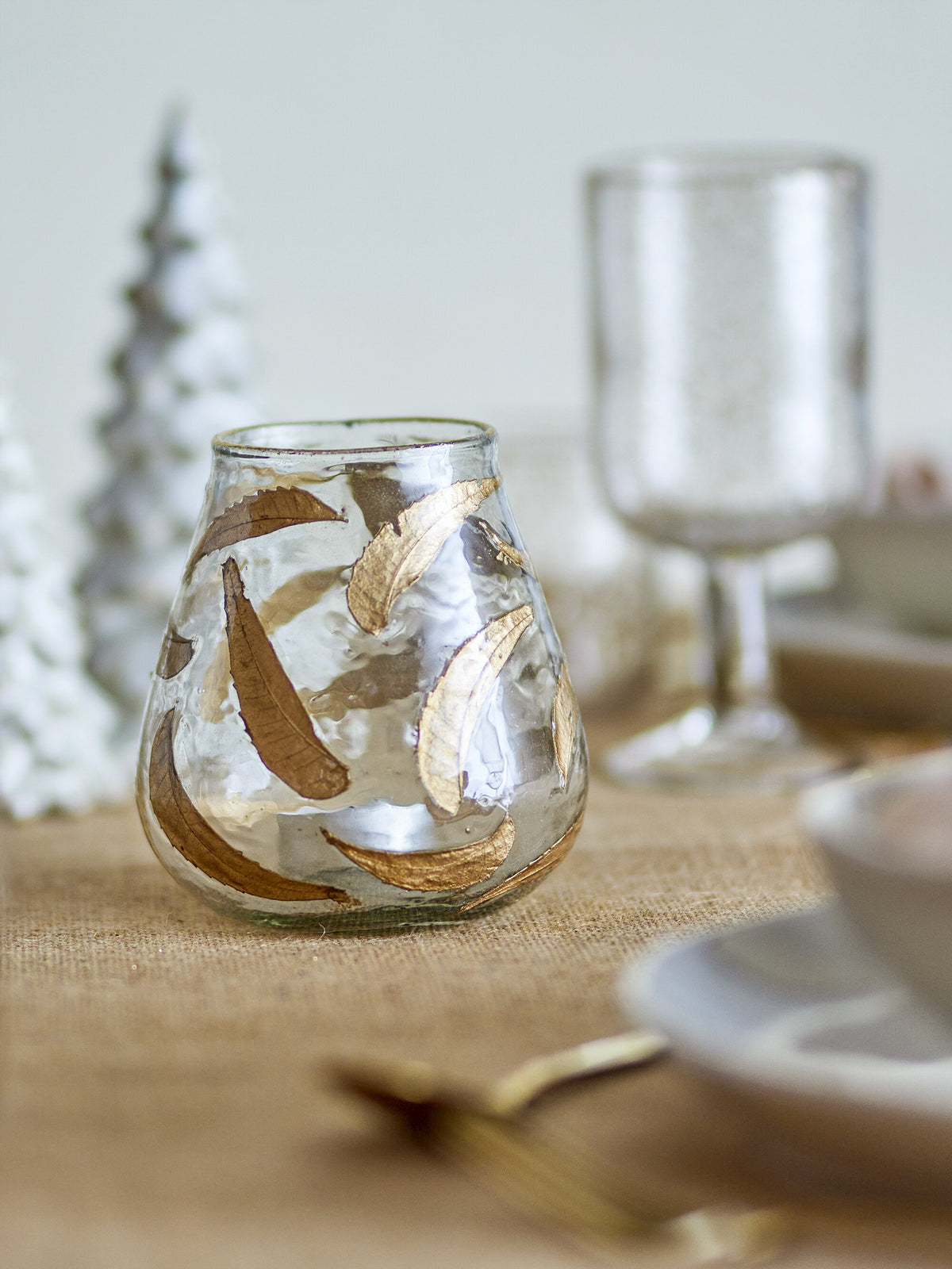 Fidelia Votive Verre recyclé doré - Bloomingville — 331386.jpg