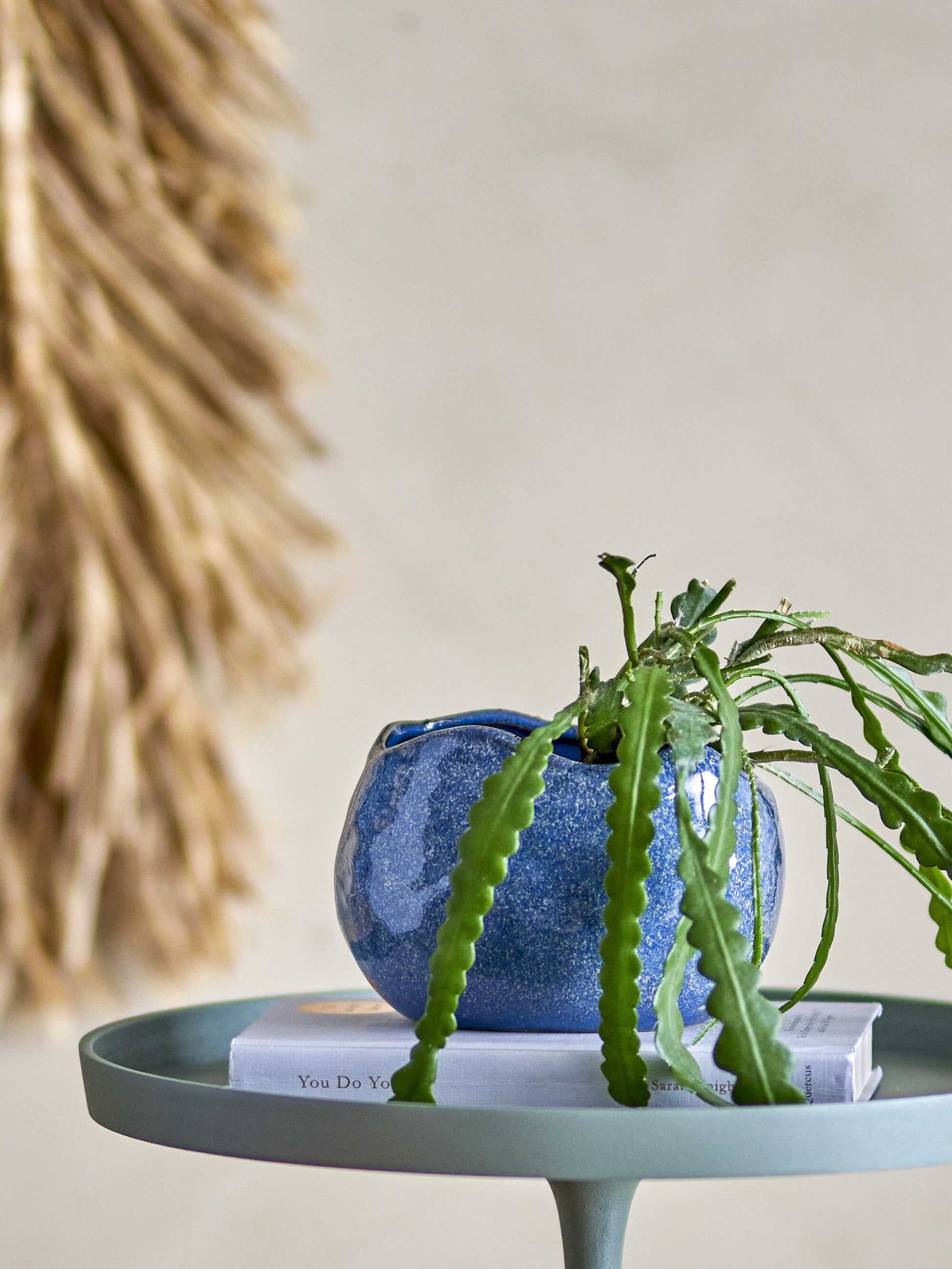 Pot de fleur Pennie Grès bleu - Bloomingville — 331446.jpg