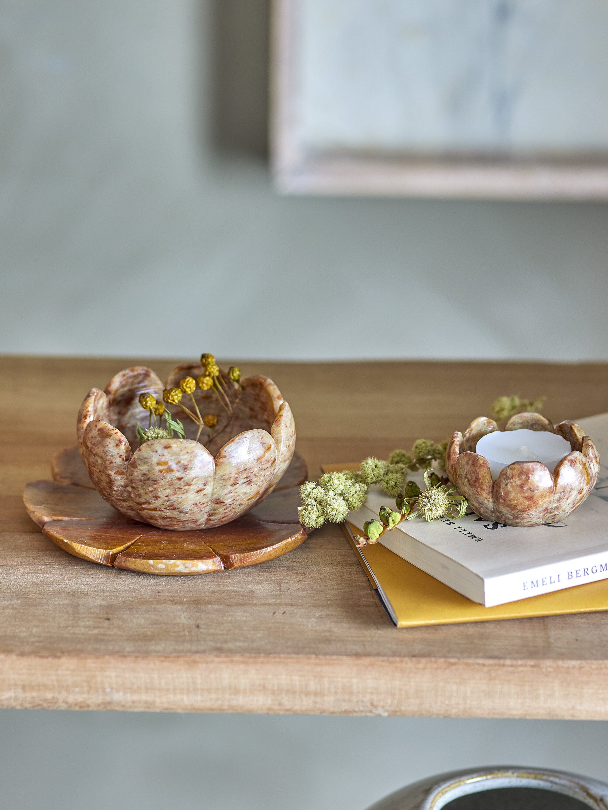 Reiko Votive Marbre Marron - Bloomingville — 331460.jpg