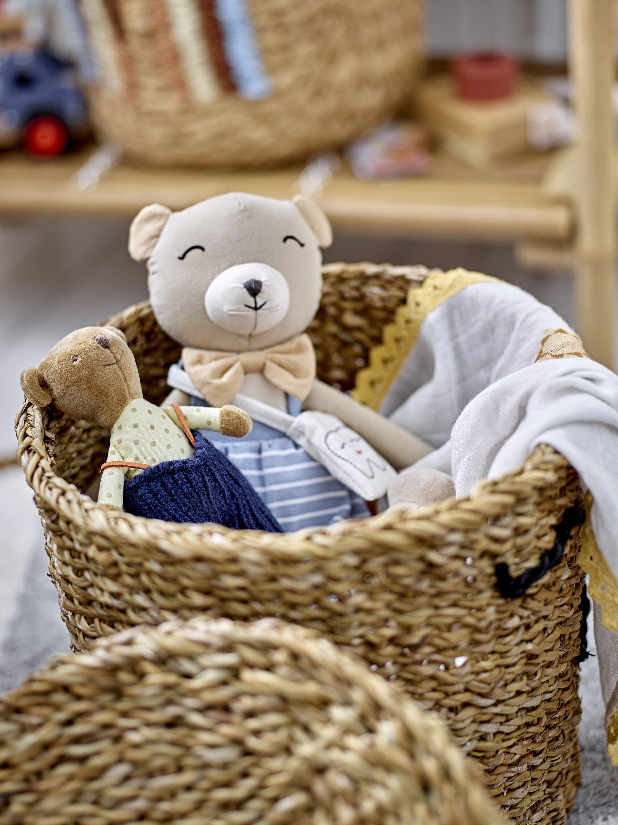 Teddie La Fée des Dents Bleu Polyester - Bloomingville Mini — 331475.jpg