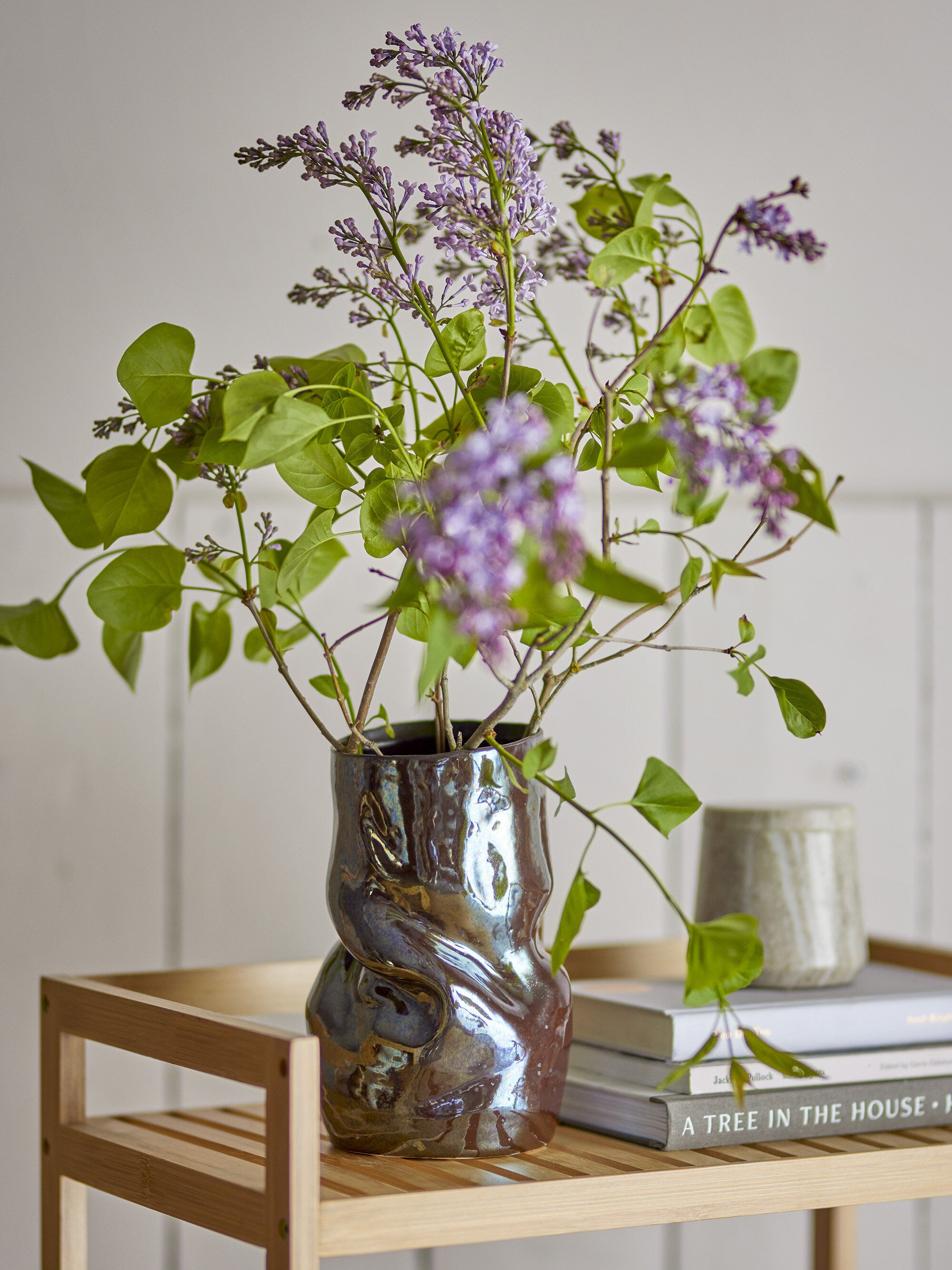 Vase Apio Grès Noir - Bloomingville — 331599.jpg