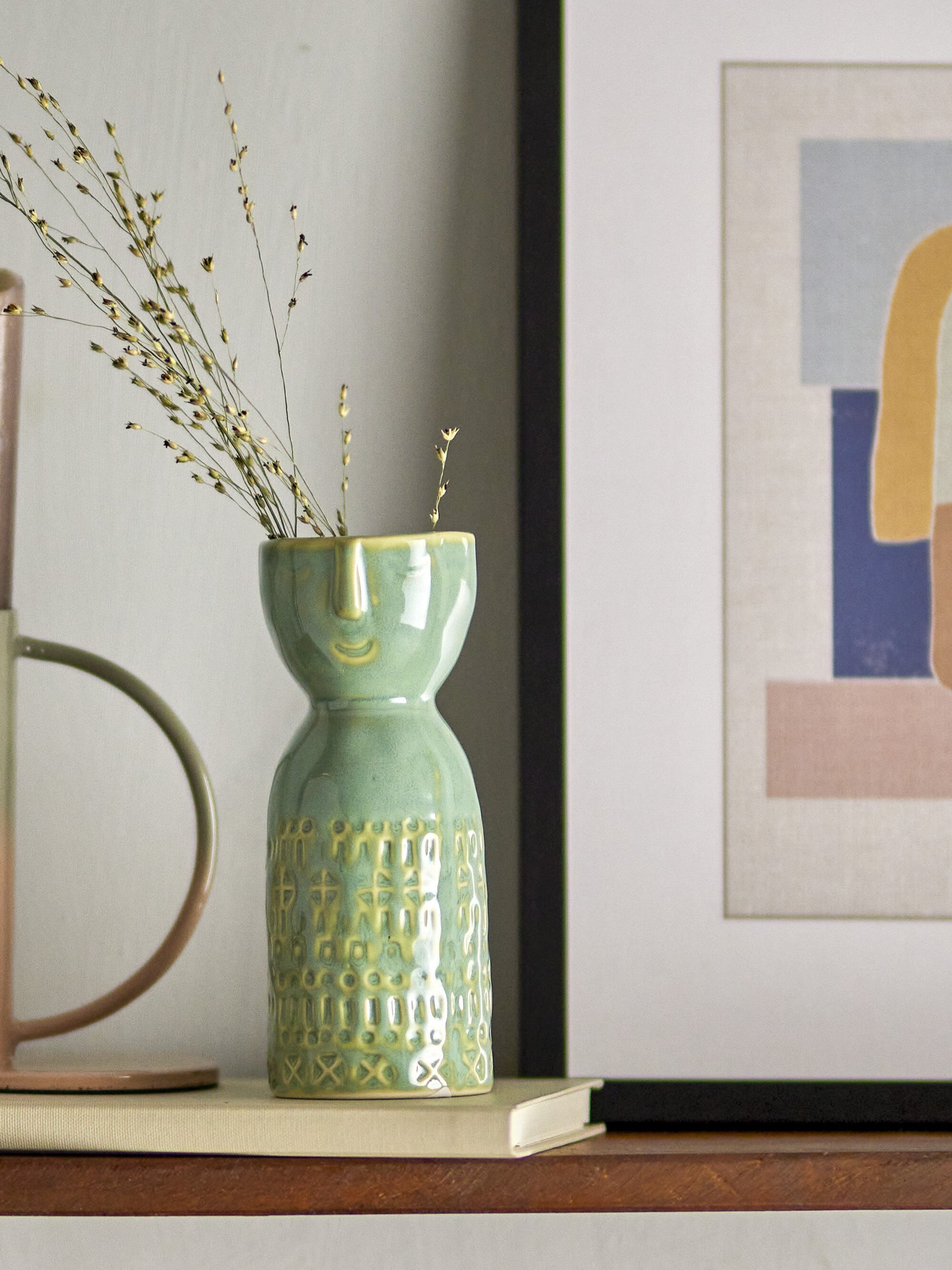 Vase Embla Grès Vert - Bloomingville — 331800.jpg