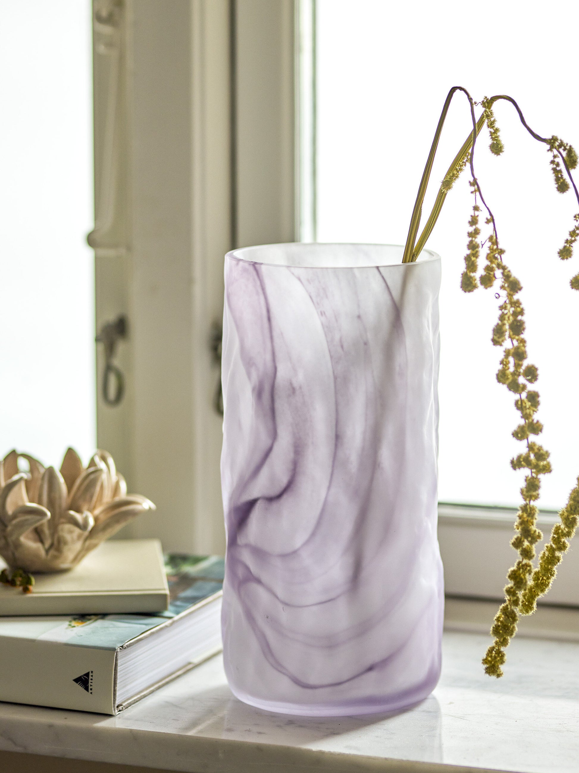 Vase Moore Verre violet - Bloomingville — 331964.jpg