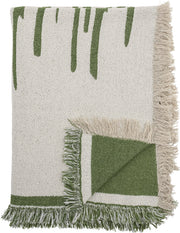 Plaid Haxby Coton recyclé vert - Bloomingville — 332005.jpg