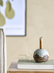 bougeoir-paula-gres-marron-bloomingville-3