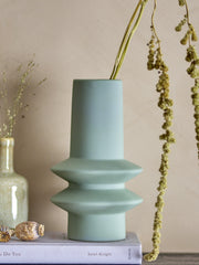 Vase en grès vert Isolde - Bloomingville — 332238.jpg