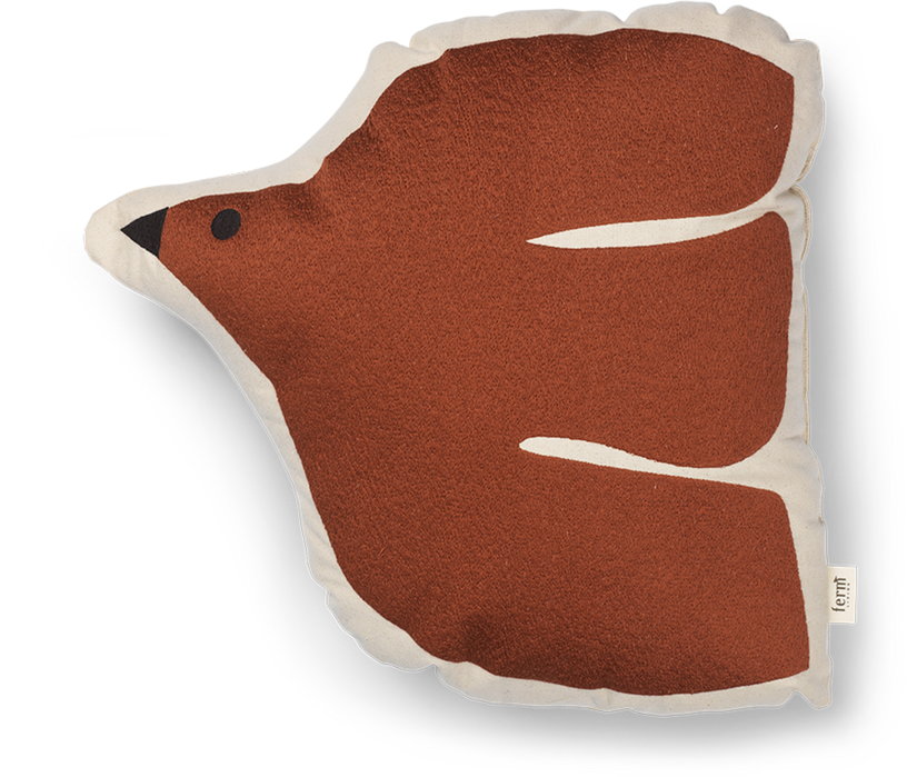 coussin-oiseau-en-coton-rouge-32-5x48cm-swif-ferm-living-1