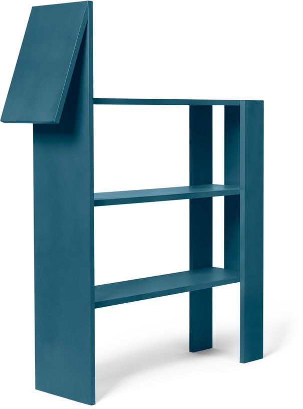 bibliotheque-en-mdf-bleu-fonce-horse-ferm-living-1