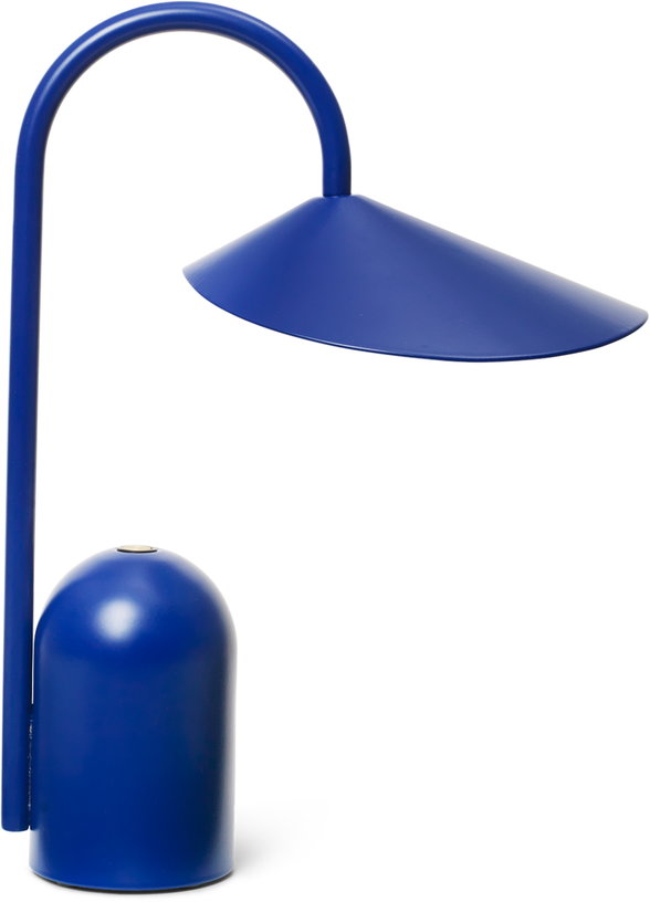 lampe-portable-en-aluminium-bleu-vif-arum-ferm-living-1