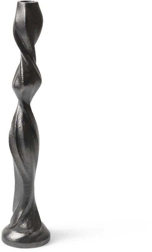 bougeoir-en-aluminium-noirci-38cm-gale-ferm-living-2