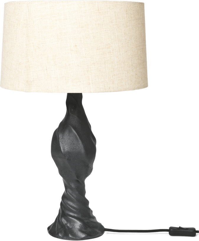 pied-de-lampe-organique-en-aluminium-noir-40cm-moltan-ferm-living-2