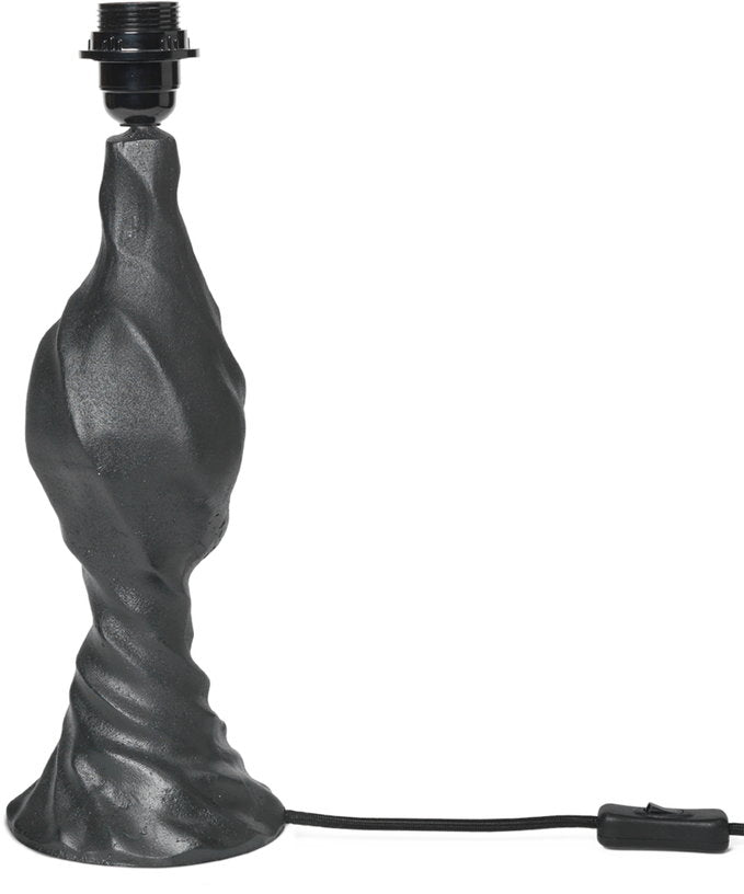pied-de-lampe-organique-en-aluminium-noir-40cm-moltan-ferm-living-1