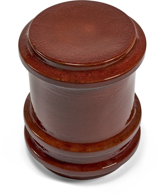table-d-appoint-geometrique-en-gres-laque-rouge-fonce-34-8x44-5-cm-pawn-serax-3