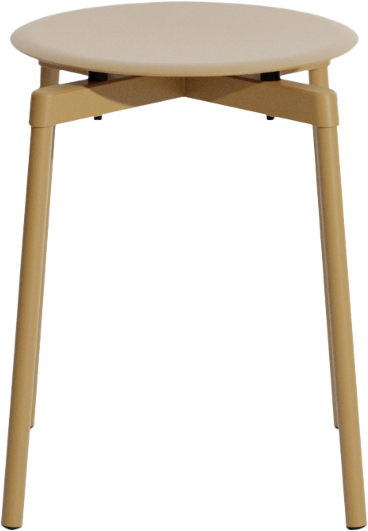Tabouret extérieur en métal or 45cm Fromme - Petite friture — 334570.jpg
