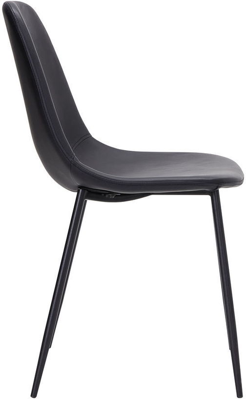 chaise-en-tissu-et-acier-noir-hdfound-house-doctor-2