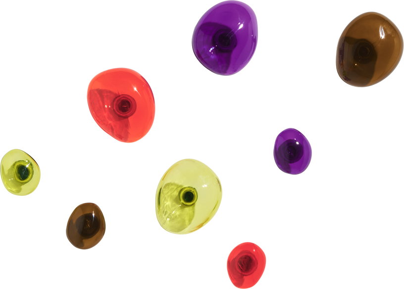 patere-murale-en-verre-violet-15cm-bubble-petite-friture-3