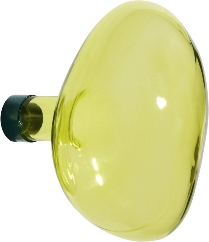 patere-murale-en-verre-citron-vert-15cm-bubble-petite-friture-1