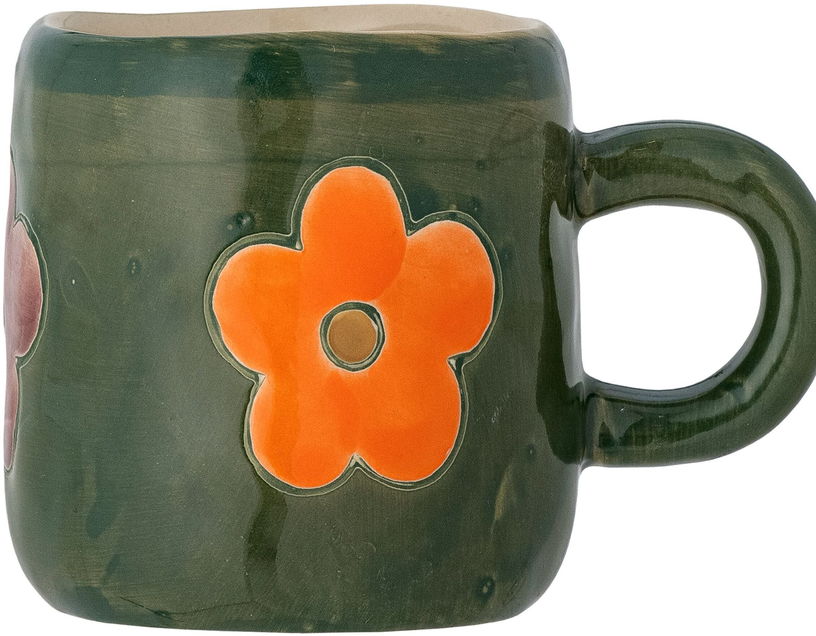 tasse-enfant-en-gres-vert-a-fleurs-addy-bloomingville-mini-1