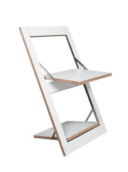 Folding chair white 75 x 45 cm Fläpps - Ambivalenz
