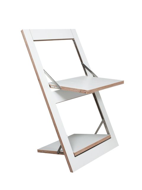 Folding chair white 75 x 45 cm Fläpps - Ambivalenz